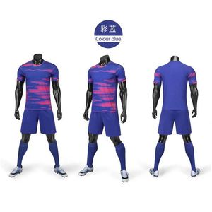 Uniforme de Fútbol de Alta Calidad, Transpirable, de Secado Rápido, Talla Grande, Económico, 100% Poliéster, Color Naranja - Product Image 3