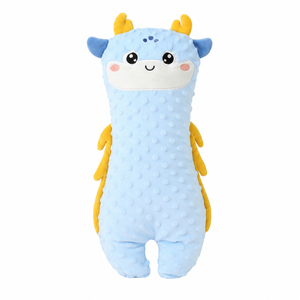 Jouets en peluche personnalisés Kawaii, doux et sensoriels, en forme de dragon, pour le corps, le sommeil, comme cadeau - Product Image 3