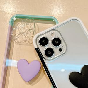 Per <span class=keywords><strong>iphone</strong></span> 12 13 11 custodia tpu clear 3D colorful love heart per <span class=keywords><strong>iphone</strong></span> x xs max <span class=keywords><strong>xr</strong></span> custodia <span class=keywords><strong>cover</strong></span> posteriore trasparente - Product Image 3