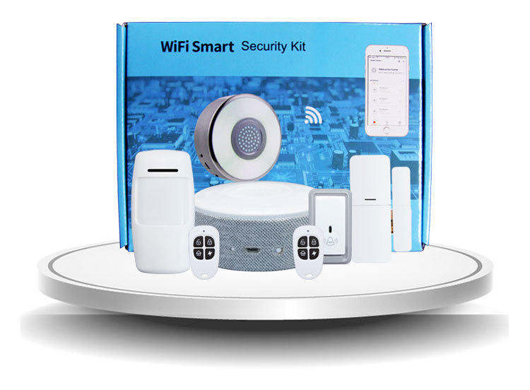 Smart Tuya App Control Wifi Alarm System Home Alarm with Pir Motion Sensor Door Contact Sensor Remote Control Home Security · image 5