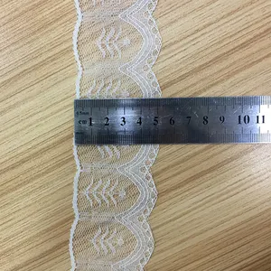 2 inch chantilly tricot 100% nylon lace trimming for garment accessories 5.2cm