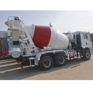 Neuer Shacman 6*4 Zement-Betonmischer-LKW mit 8m³ Kapazität Pumpe, Motor Getriebe für Produktionsanlagen - Product Image 5