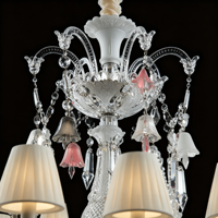 Fabricante de Iluminación para Proyectos OEM/ODM, Lámpara Colgante de Cristal Clásica Moderna, LED, Garantía de 2 Años, Decoración de Apartamentos de Lujo, Regulable