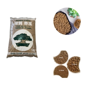 Sol Akadama dur 3-6 mm pour bonsaï, habillage supérieur pour plantes succulentes et litière pour reptiles, substrat granulaire pur en vrac - Product Image 1