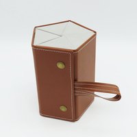 Organisateur de lunettes de soleil Boîte de rangement pour lunettes de soleil pliable avec logo personnalisé