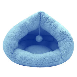 Tempat Tidur Hewan Peliharaan Mewah Lembut Hangat, Rumah Kucing, Tempat Tidur Dalam Ruangan, Gua Jendela untuk Kucing dan Anjing Kecil - Product Image 2