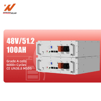 Batterie lithium-ion de stockage d'énergie Y, 5 kWh, 15 kWh, 51,2 V, 280 Ah, 300 Ah, pack de batteries Lifepo4 basse tension