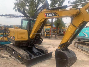 Sany60 a utilisé la mini excavatrice hydraulique de chenille de 6 tonnes 95% nouvelle excavatrice d'occasion Sany Sy60c à vendre - Product Image 4