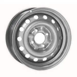 Wheelsky New Arrivals 454411-S Silver Painting 14x5.5 4x108 Passenger Car Wheels 14 Inch Steel Wheels