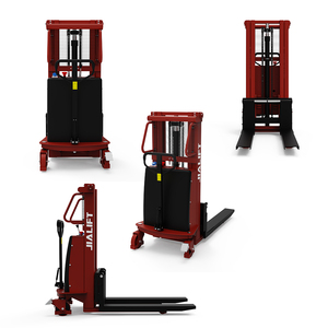 Apilador Semieléctrico de 1.5 Toneladas, Altura de Elevación de 2m-4m, Autocargable para Almacén - Product Image 1