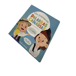 High Quality Eco-Friendly Cardboard Printed Overseas Board Books On-Demand Children's Kid Books
