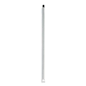 Boardwalk 10.25\" Black Polypropylene <b>Drinking</b> <b>Straws</b> Individually Wrapped Giants Case of 1,200 - Product Image 3
