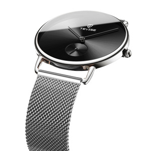 Nouvelle montre à quartz pour homme 2026, noire, design élégant, étanche et lumineuse - Vente en gros directe usine pour montres pour homme - Product Image 3