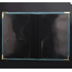 Soporte para pasaporte de cuero genuino diseñado para la cubierta del pasaporte del Reino Unido con elementos esenciales de viaje soporte para pasaporte británico duradero - Product Image 2