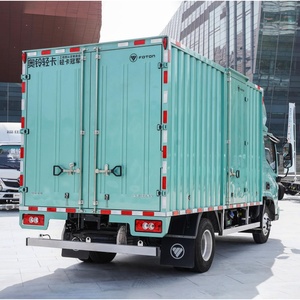 <span class=keywords><strong>Camion</strong></span> de logistique Foton 4x2 à caisse fermée légère, cabine simple de 4,2 mètres, 150 CV, moteur Yunnei Euro V Diesel - Product Image 4