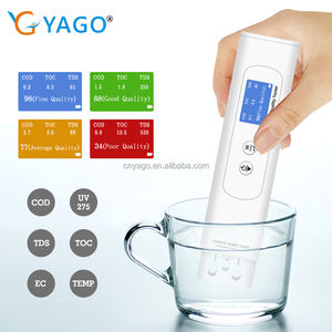 เครื่องทดสอบคุณภาพน้ำดิจิตอลหน้าจอสี TFT แบบ6 in 1 <span class=keywords><strong>cod</strong></span>/toc/UV275 /temp/ec/tds LS310สำหรับน้ำดื่ม - Product Image 4