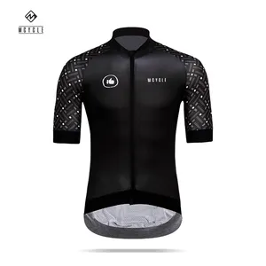 Bike Shirts Cycling Jersey Mcycle Custom Pro Cycling Jerseys Tops Biking Shirts Short Sleeve Bicycle Clothing Full Zipper Mountain Bike Jersey