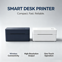 Printer Label Thermal USB & BT 110mm/s 203dpi Printer Barcode Thermal Langsung dengan Dukungan Kode QR untuk POS Retail Tersedia di Stok
