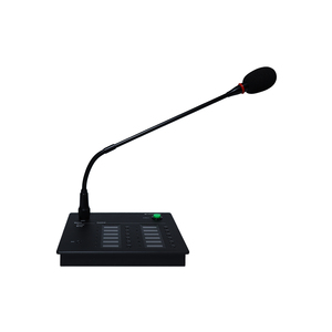 <strong>Voice</strong> Evacuation <strong>System</strong> 12 Zones Keypad Desktop Remote Paging Microphone - Product Image 1