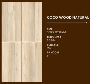 Carreaux en porcelaine aspect bois PINEWOOD de qualité supérieure Finition mate 600x1200mm pour une esthétique en bois classique pour la maison - Product Image 3