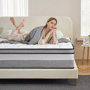 <span class=keywords><strong>Matelas</strong></span> Complet Personnalisé <span class=keywords><strong>de</strong></span> 10 Pouces en Boîte avec Ressorts Ensachés, Respirant et Offrant un Excellent Soutien pour Soulager les Douleurs Dorsales - Product Image 1