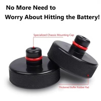 Vente chaude Accessoires Extérieurs De Voiture Cric De Levage En Caoutchouc Pad Cadre Protecteur Adaptateur Outil Tesla Modèles 3 Y S X Voiture Jack En Caoutchouc