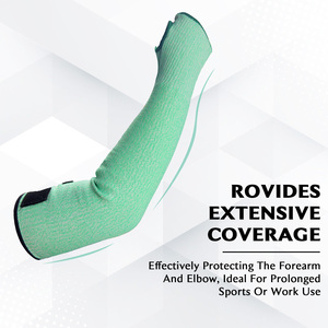 Manicotto con foro per il pollice a taglio a 13 Gauge protezione per braccio con gancio e anello regolabile - Product Image 4