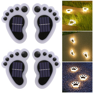 Lampes solaires de jardin à encastrer, étanches, pour allées, décoration extérieure de pelouse et de jardin - Product Image 1