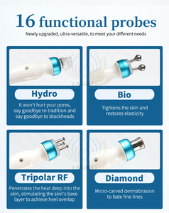 Appareil professionnel de soin du visage hydro-facial avec fonctions de rajeunissement, d'éclaircissement et de raffermissement de la peau - Product Image 3