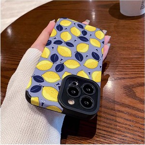 Belle Jaune <span class=keywords><strong>Citron</strong></span> Impression TPU Cuir Artificiel Housse de Téléphone Portable pour <span class=keywords><strong>Iphone</strong></span> X Xr Xs <span class=keywords><strong>11</strong></span> 12 13 14 15 16 17 Pro Max - Product Image 4