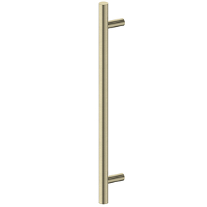 SAA Australia Stainless Steel Antique Brass Single Bar Wall <strong>Bathroom</strong> Heated <strong>Towel</strong> <strong>Rail</strong> - Product Image 2