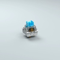 Lot de 5 interrupteurs de clavier mécaniques linéaires (TTC) BTRE de couleur bleutée personnalisables, 5VDC, marche/arrêt, montage SMD/DIP sur PCB