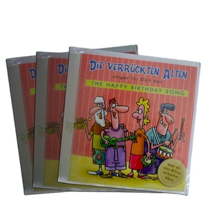 Quà Tặng Tùy Chỉnh Âm Thanh Bưu Thiếp Giấy, Âm Thanh Nói Chuyện Thẻ Giấy - Product Image 1