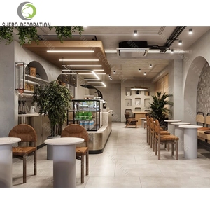 Tùy chỉnh chất lượng cao cà phê đồ nội thất cửa hàng cà phê bàn ghế hiển thị thủ quỹ truy cập - Product Image 3