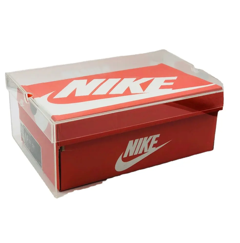 new design custom acrylic shoe box / empty cheap shoe boxes
