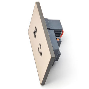 Chất lượng cao thép không gỉ thiết bị chuyển mạch bảng điều khiển ổ cắm 16A điện Công tắc đèn và tường Ổ cắm chuyển đổi cho khách sạn nhà - Product Image 6