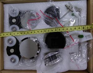 Thép không gỉ Vòng cửa kính trượt treo bánh xe Q011 Vòng cửa trượt con lăn - Product Image 4