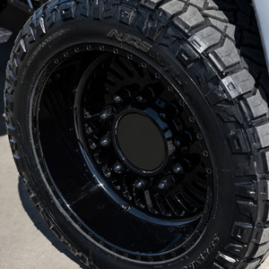 Jantes forgées NJQS Super Single Truck 22x12 22x14 24x12 24x14 26x16 Noir <span class=keywords><strong>4x4</strong></span> Tout-terrain 8x170 8x180 8x6.5 6x5.5 pour Ford 150 - Product Image 2