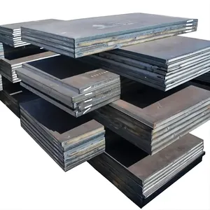 Placa de acero al carbono ASTM A36 Q195, Q235, Q235A, Ss400, placa de acero suave ASTM A36 placa de acero negro