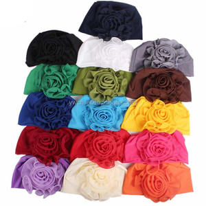 महिलाओं के फूल टोपी केमो Beanie के लिए सिर पर लपेट कैंसर रोगी - Product Image 6