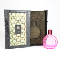 Bouteille vide d'échantillon de parfum de luxe pour femmes, bouteille en verre avec boîte cadeau, emballage personnalisé de 5ml, 30 ml, 50 ml, 100ml