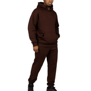 Nuovi Arrivi Felpe di Alta Qualità in Misto Cotone Vendita all'Ingrosso Tute Oversize Traspiranti Unisex Set di Felpe <span class=keywords><strong>con</strong></span> Cappuccio per Uomo - Product Image 2