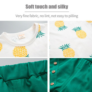 Ensemble de vêtements pour bébés et tout-petits, 2 pièces, t-shirts et shorts, pantalons de sport pour enfants, ensembles de vêtements pour garçons et filles, été 2022 - Product Image 4