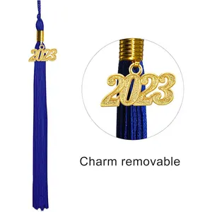 Graduation Caps Finest Quality Royal Blue Matte Adult Graduation Cap Hats And Tassel