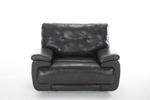 Sillón Reclinable de Oficina Moderno con Marco Estable, Acolchado Confortable, Motor Único, Modo Relajación Ajustable y Portavasos - Product Image 6