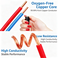 BV Kupferdraht PVC-Isoliertes Einadriges Massivkupfer Elektrokabel für Gebäudeverkabelung 1,5mm 2,5mm 4mm