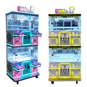 Máquina recreativa <span class=keywords><strong>de</strong></span> grúa modelo HB 76, favorita <span class=keywords><strong>de</strong></span> los niños, con receptor <span class=keywords><strong>de</strong></span> billetes metálico, para capturar juguetes, con WiFi y luces intermitentes - Product Image 4