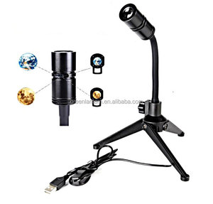 Proyector LED USB de Luna, Estrellas y Galaxia, con Brillo Ajustable, Luz Nocturna Giratoria, Lámpara de Ambiente Romántico para Techo y Habitación - Product Image 2