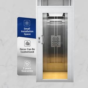 Elevador de observación interior/exterior de 2-5 pisos con elevador panorámico de vidrio para hoteles/Centros Comerciales/rascacielos, certificado CE - Product Image 5