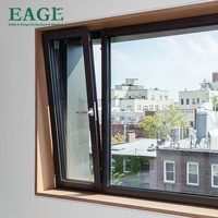 Ventanas Abatibles de Aluminio con Doble Acristalamiento, Eficiencia Energética, Apertura Vertical, Rotura Térmica y Aislamiento Acústico